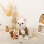 リスさんギンガムチェックリボンぬいぐるみ - 画像 (4)