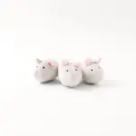 3匹のねずみさんのおもちゃ おうち付 - 画像 (3)