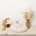 ギンガムチェックドーナツクッションベッド - 画像 (2)