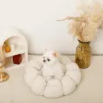 ギンガムチェックドーナツクッションベッド - 画像 (4)