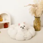 ギンガムチェックドーナツクッションベッド - 画像 (6)