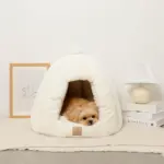 ファードーム型セミクローズドファーペットハウス クッション付 - 画像 (4)