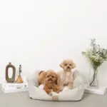 ギンガムチェッククッションベッド - 画像 (2)