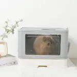 スコップ付スクエアキャットトイレ - 画像 (4)