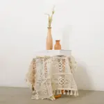 ドライフラワー用ウッドトールフラワーベース - 画像 (5)