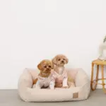 ドットヤーンキルティングクッションベッド - 画像 (2)