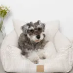 ストライプふんわりドライブペットベッド - 画像 (4)