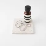 ストーンアクセサリープレート 正方形 - 画像 (2)