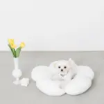 ファーフラワークッションベッド - 画像 (3)