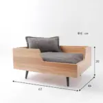 モダンクラシックペットベッド - 画像 (3)