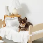 フリル組み立てウッドベッド - 画像 (6)