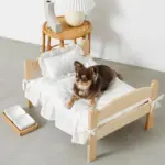 フリル組み立てウッドベッド - 画像 (8)