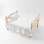 フリル組み立てウッドベッド - 画像 (10)