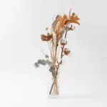 ガラスフラワーベース ゴールド淵 - 画像 (2)