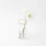 ガラスフラワーベース ゴールド淵 - 画像 (6)