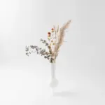 クラシックフラワーベース　ホワイト - 画像 (4)