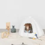 ドーム型セミクローズドペットハウス クッション付 - 画像 (6)