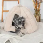 ドーム型セミクローズドペットハウス クッション付 - 画像 (8)