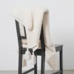 ベッドスローブランケット タッセル付 - 画像 (5)