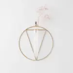 サークル型ウォールフラワーベース フック付 - 画像 (4)