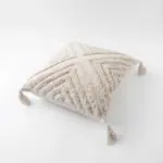 トライアングル柄フリンジクッション - 画像 (3)