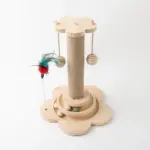 くるくるボールフラワーポールタワー爪とぎ - 画像 (2)