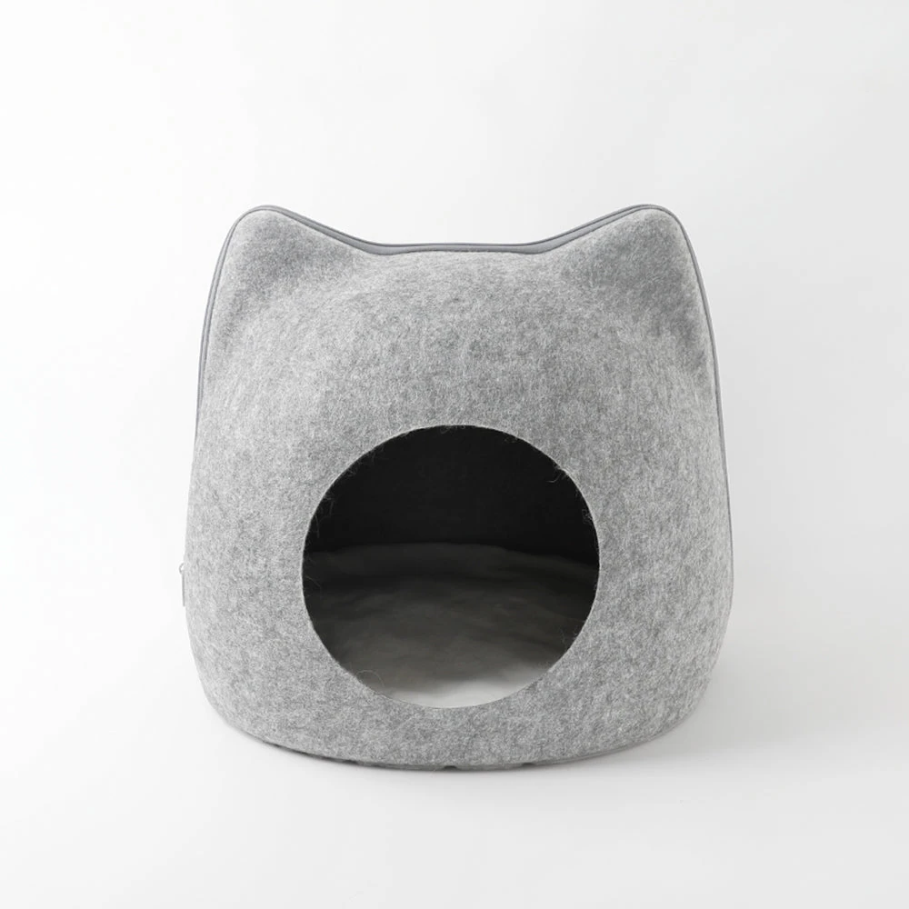 product_image_1763731676.webp ドーム型立体フェルトペットハウス - 画像 (1)