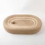 ナチュラルリネンカーブ爪とぎ - 画像 (2)