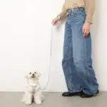 ツイードチェックファーハーネス+リードSET【名入れ刺繍対応】 - 画像 (7)