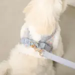 ツイードチェックファーハーネス+リードSET【名入れ刺繍対応】 - 画像 (9)