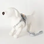 ツイードチェックファーハーネス+リードSET【名入れ刺繍対応】 - 画像 (10)