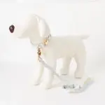 ギンガムチェックいちごフラワーチャームカラー+リードSET【名入れ彫刻対応】 - 画像 (7)