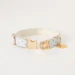 ギンガムチェックいちごフラワーチャームカラー+リードSET【名入れ彫刻対応】 - 画像 (9)