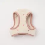 ボアハート刺繍ハーネス＋リードSET【名入れ刺繍対応】 - 画像 (3)