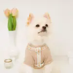 反射フラワー刺繍ハーネス+リードSET【名入れ刺繍対応】 - 画像 (5)