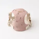 さくらんぼ刺繍ハーネス+リードSET【名入れ刺繍対応】 - 画像 (2)