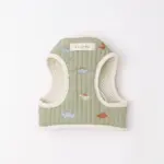 恐竜柄刺繍ハーネス+リードSET【名入れ刺繍対応】 - 画像 (3)