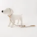 ギンガムチェックくまさんチャームカラー+リードSET【名入れ彫刻対応】 - 画像 (8)