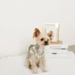 チューリップ柄ハーネス+リードSET【名入れ刺繍対応】 - 画像 (4)