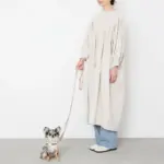 ボーダー冷感ハーネス＋リードSET【名入れ刺繍対応】 - 画像 (4)