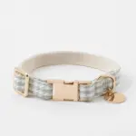 チェックカラー＋リードSET【名入れ彫刻対応】 - 画像 (8)