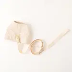 刺繍レースハーネス＋リードSET【名入れ刺繍対応】 - 画像 (3)