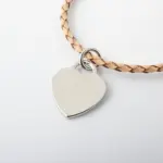 レザークラフトハートネックレス - 画像 (8)