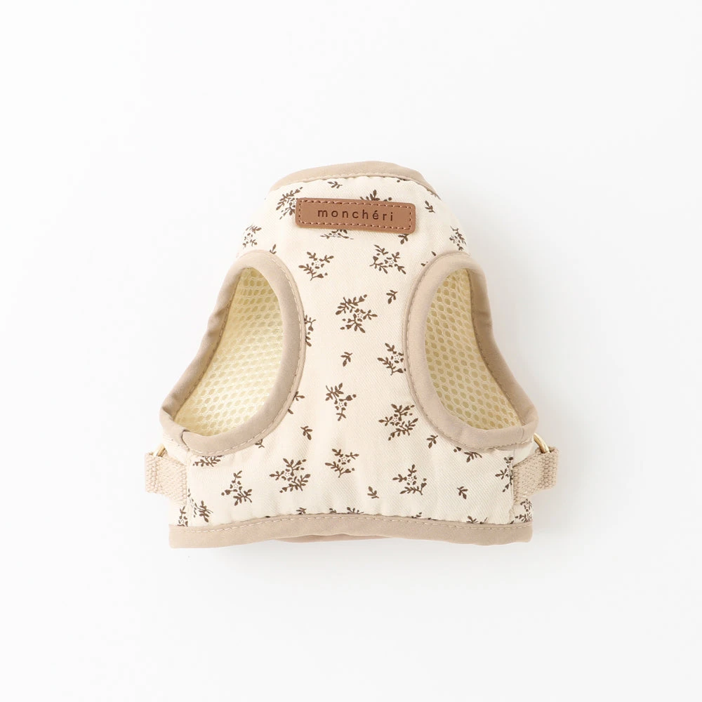 product_image_1763963823.webp ナチュラルフラワーハーネス+リードSET【名入れ刺繍対応】【旧モデル】 - 画像 (1)